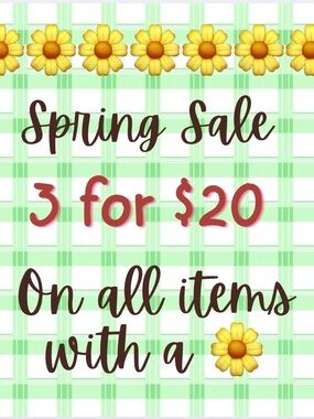3 For $20 Sale 🌼🌼🌼
